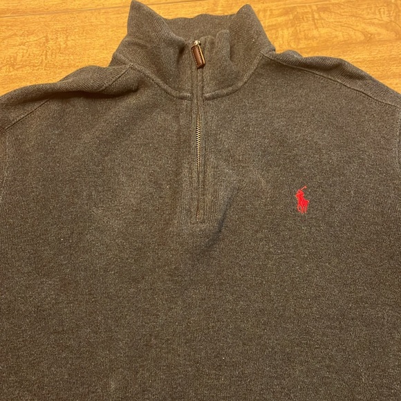 Polo Ralph Lauren 1/4 zip sweater - Picture 2 of 4